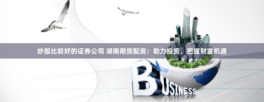 炒股比较好的证券公司 湖南期货配资：助力投资，把握财富机遇